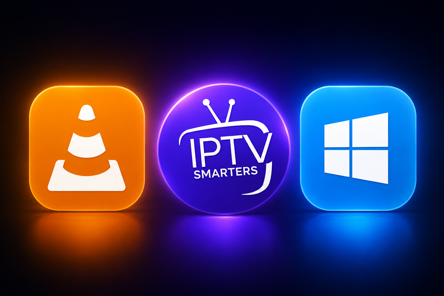 PC Windows — VLC ou IPTV Smarters